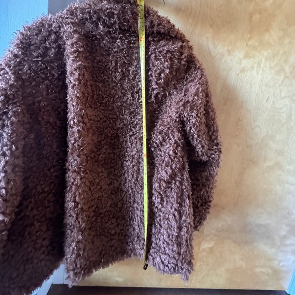 H&M Brown Coat (Jacket) - Size Medium - Picture 5 of 10